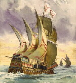 Schiff von Vasco da Gama