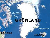 Karte von Grönland